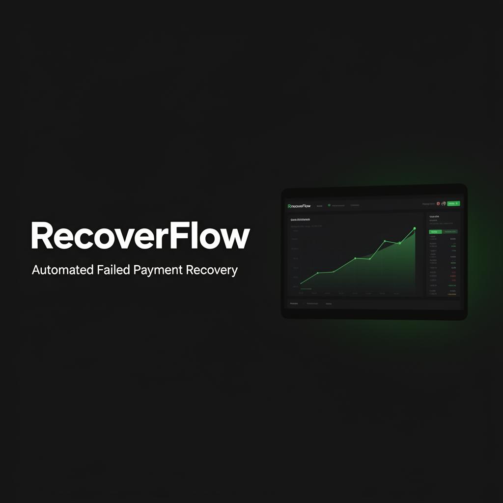 Recovery Flow Recover Flow — Automated Failed Payment Recovery for SaaS